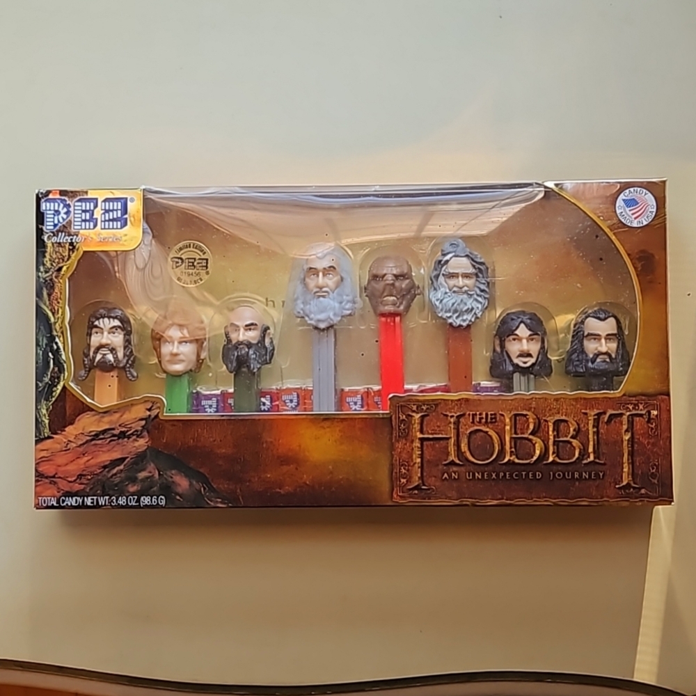 The Hobbit an Unexpected Journey Pez Collector's Series